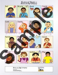 Baby Sign Language Printable Chart | Teach Your Baby to Sign | Teaching ...